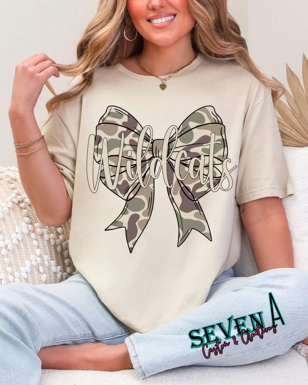 Coquette Camo Bow