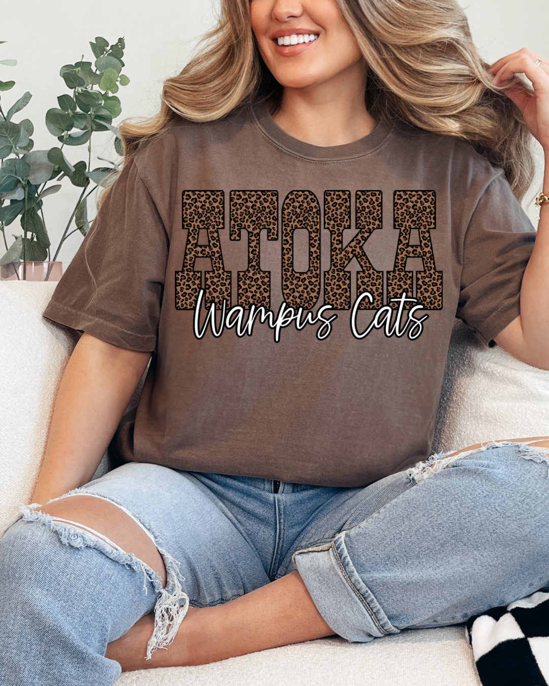 Atoka Wampus Cats leopard