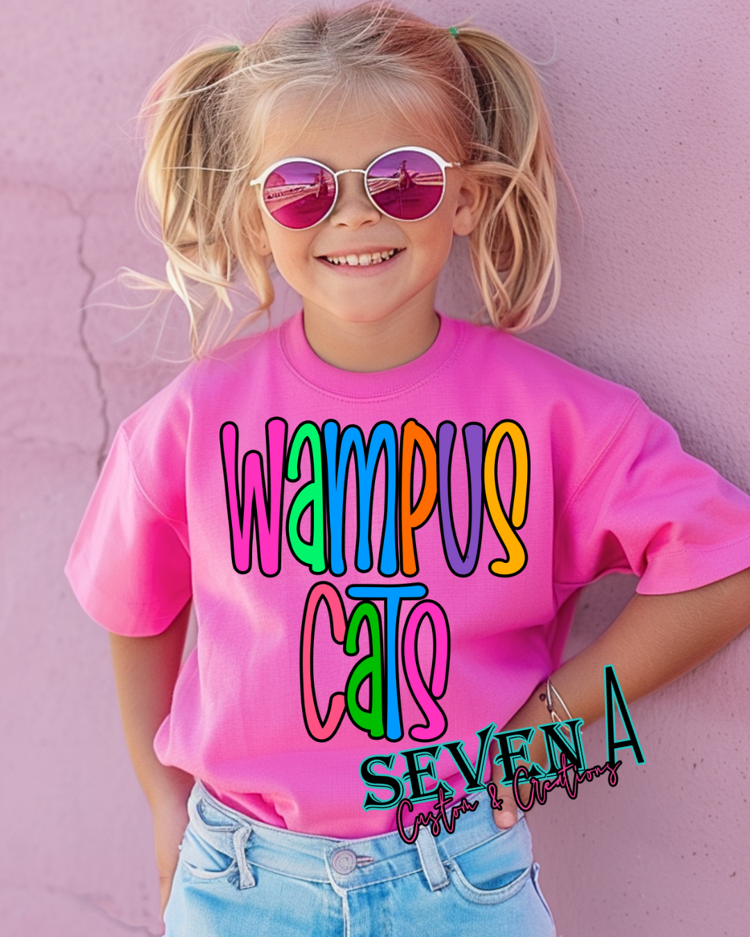 New school spirit Wampus Cats 2lines