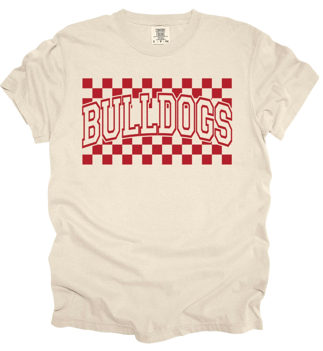 School spirit checkered