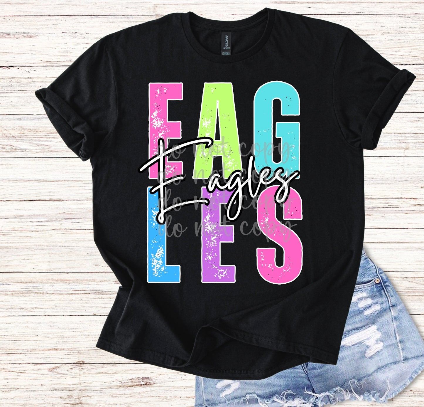 Neon custom school spirit