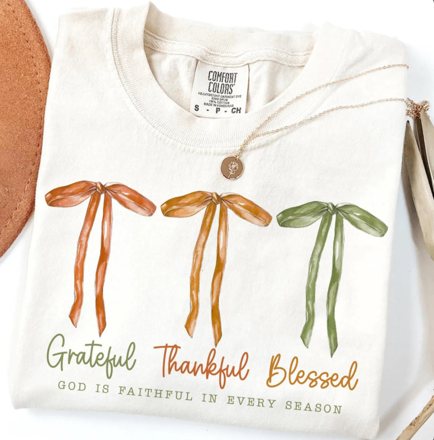 Grateful Thankful Blessed