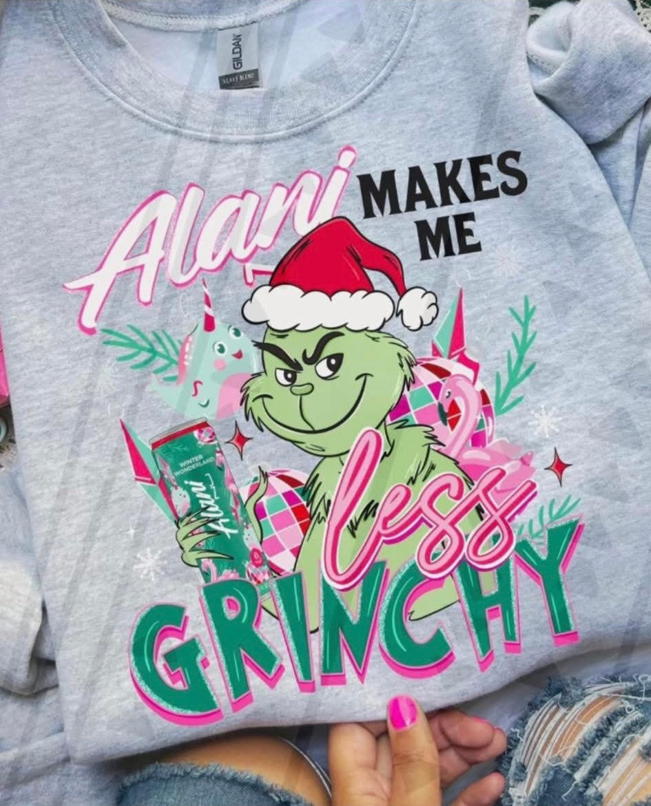 Alani makes me less GRINCHY
