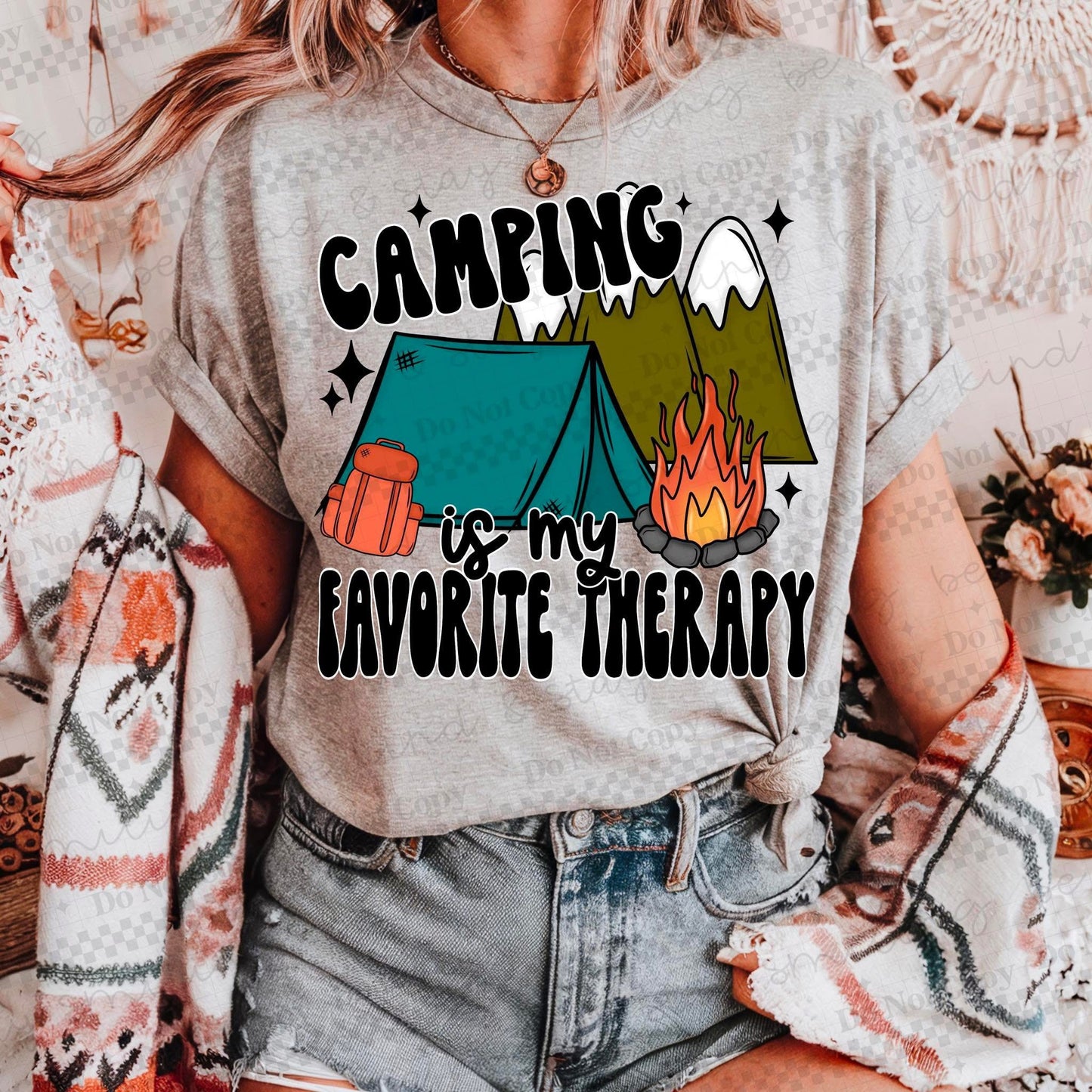 Camping is my therapy