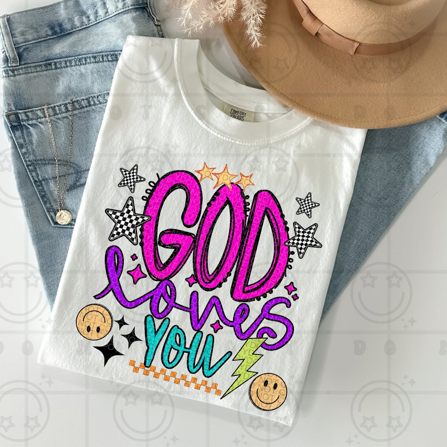 God loves you