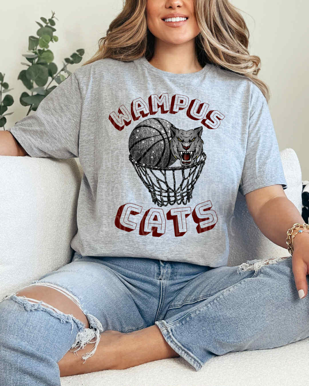 Wampus Cats Basketball DTF Transfer