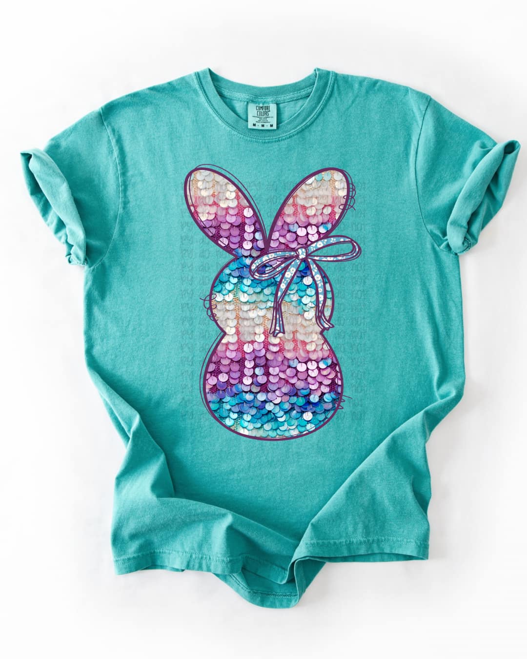 Faux Sequins Bunny