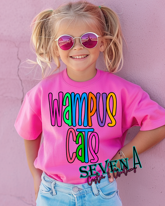 New school spirit Wampus Cats 2lines