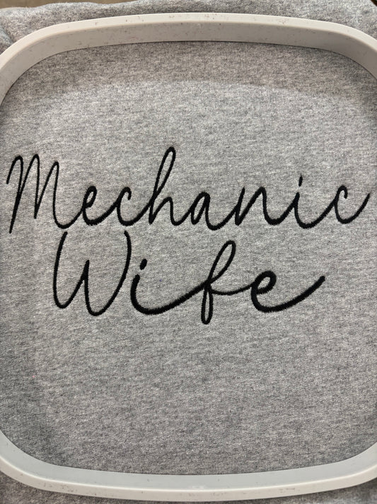 Mechanic wife