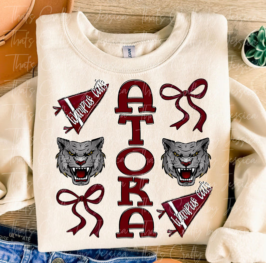 Atoka wampus cats coquette retro