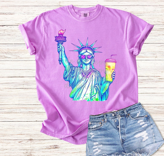Neon Statue of Liberty