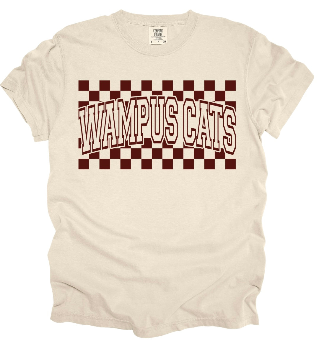 School spirit checkered