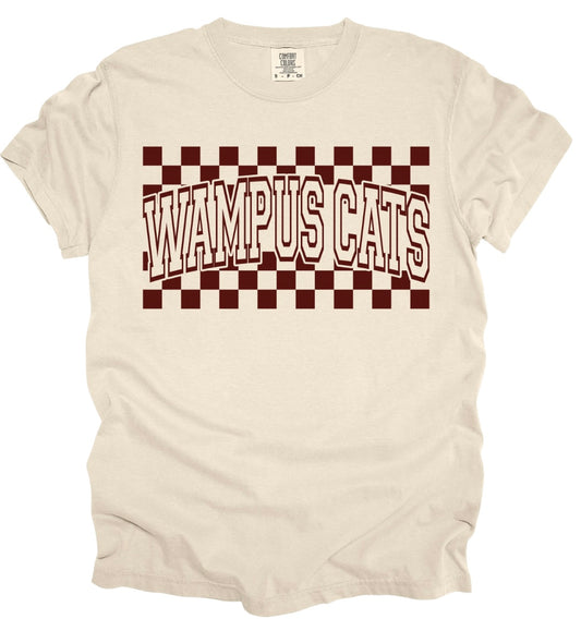 School spirit checkered