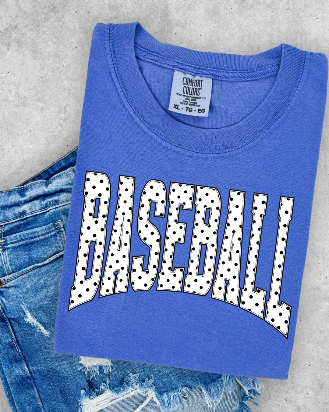Baseball-polka dot