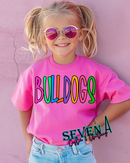 New school spirit Bulldogs