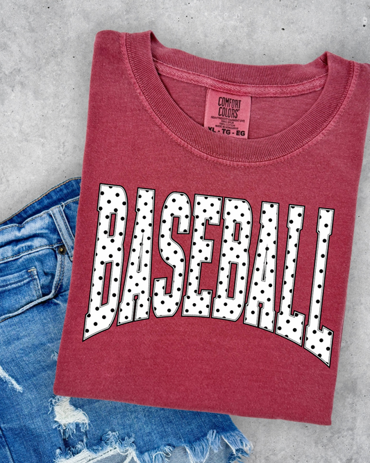Baseball-polka dot