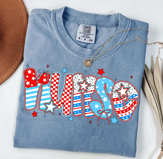 Preppy USA nurse