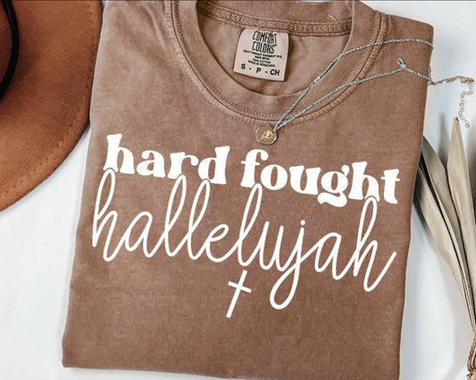 Hard fought hallelujah