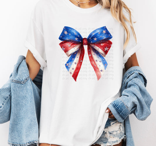 Stars and Stripes bow