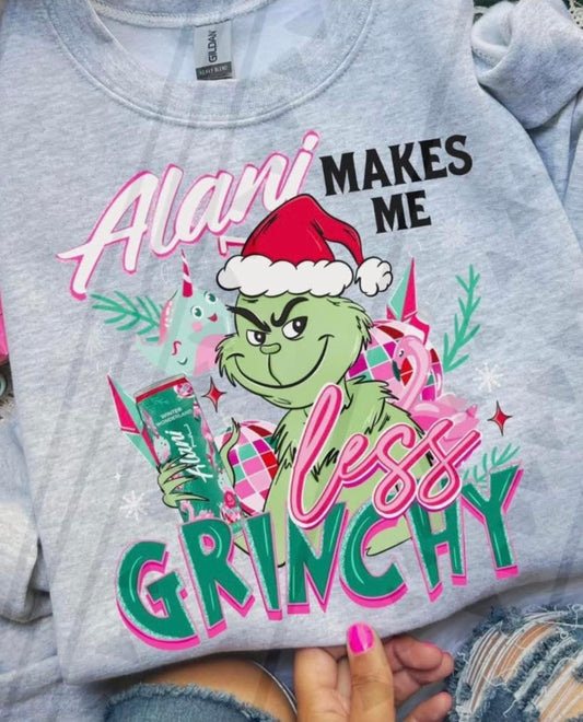 Alani makes me less GRINCHY