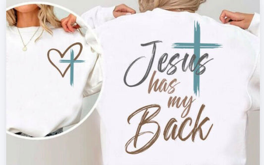 Jesus has my back