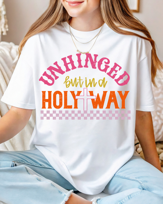 Unhinged but in a holy way