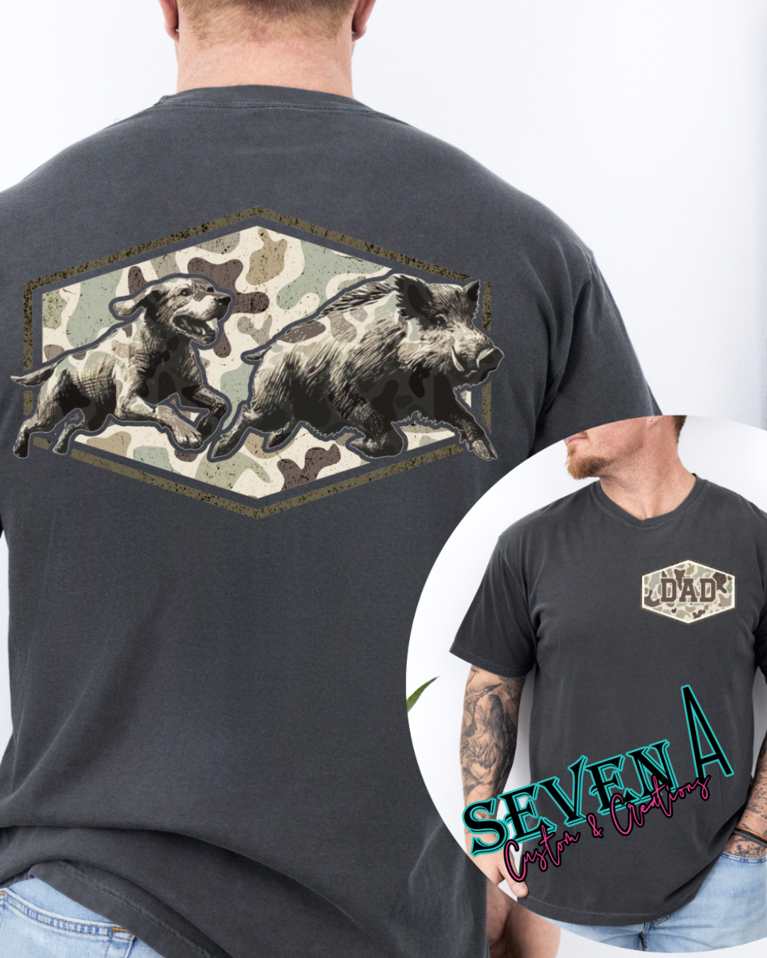Camo Dad etc. wPocket