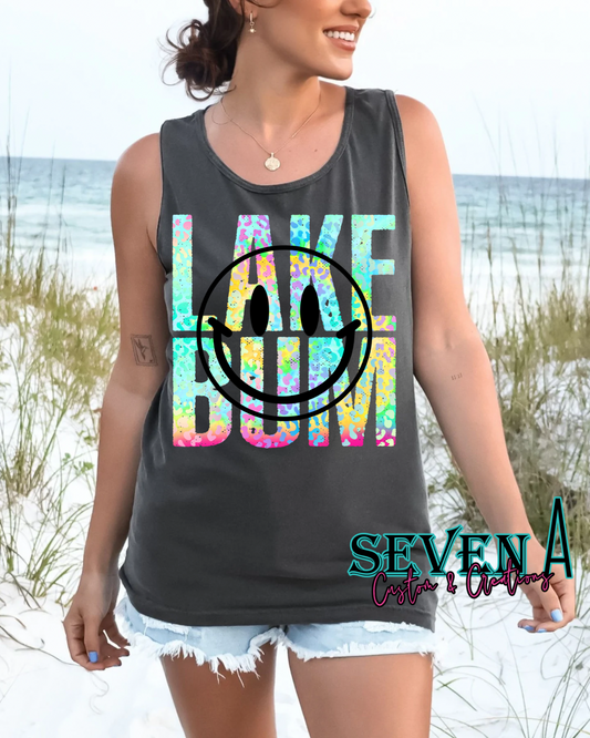 Lake bum black smiley