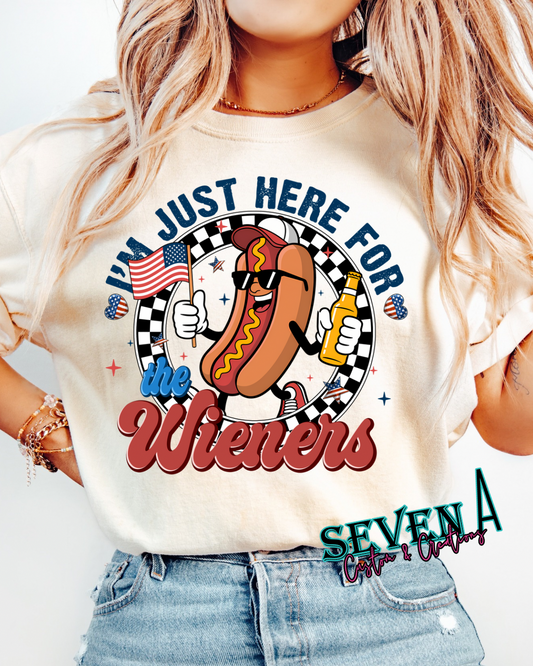 Just here for the wieners