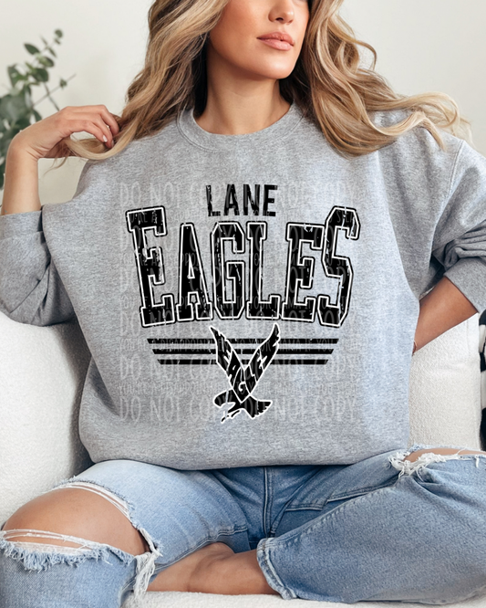 Distressed Eagles dtf