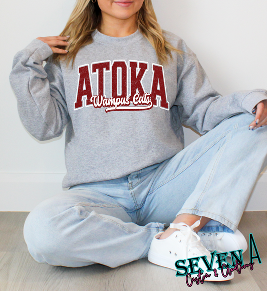 Retro Atoka Wampus Cats