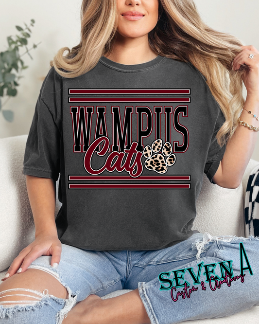 Wampus Cats w/leopard paw