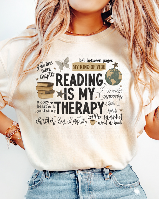 Reading is my therapy