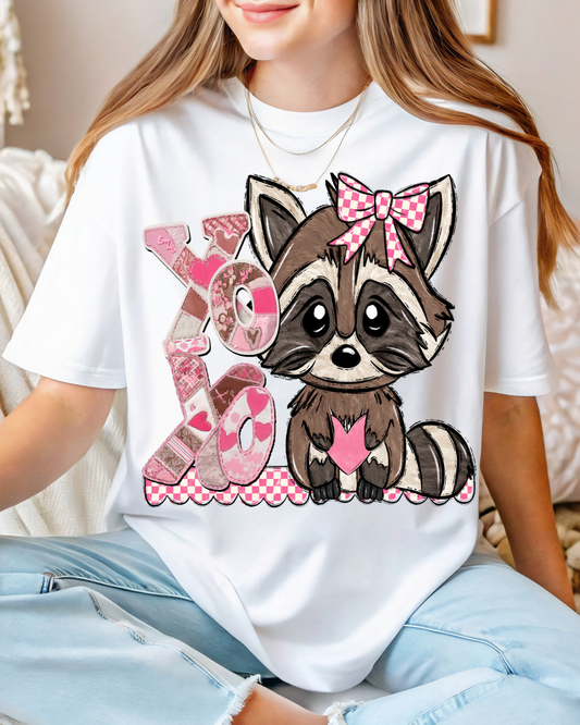 Xoxo raccoon