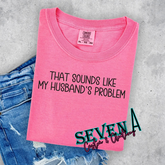 My husband’s problem