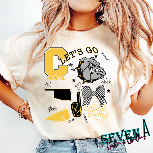 Calera bulldogs let’s go