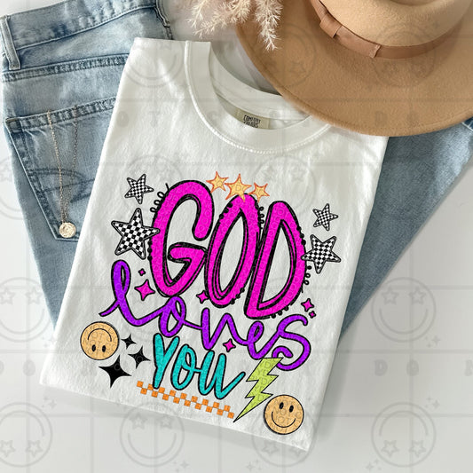 God loves you