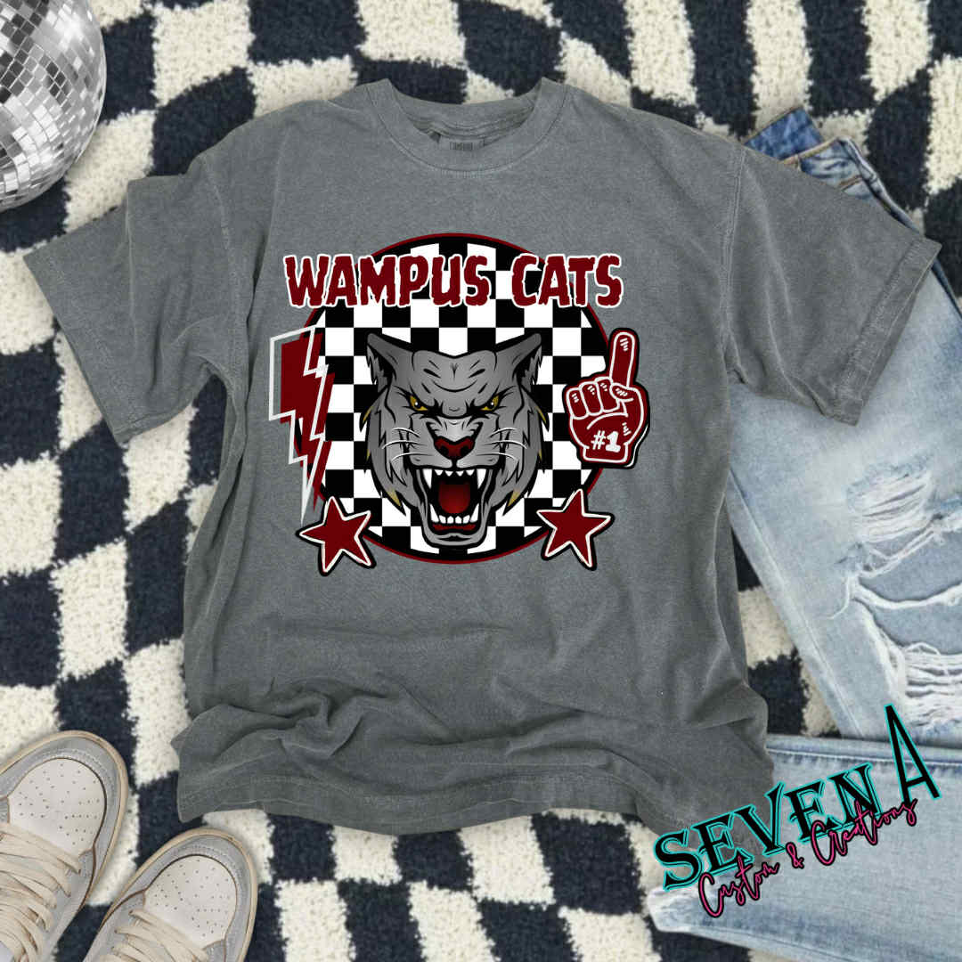 Retro Checker Mascots