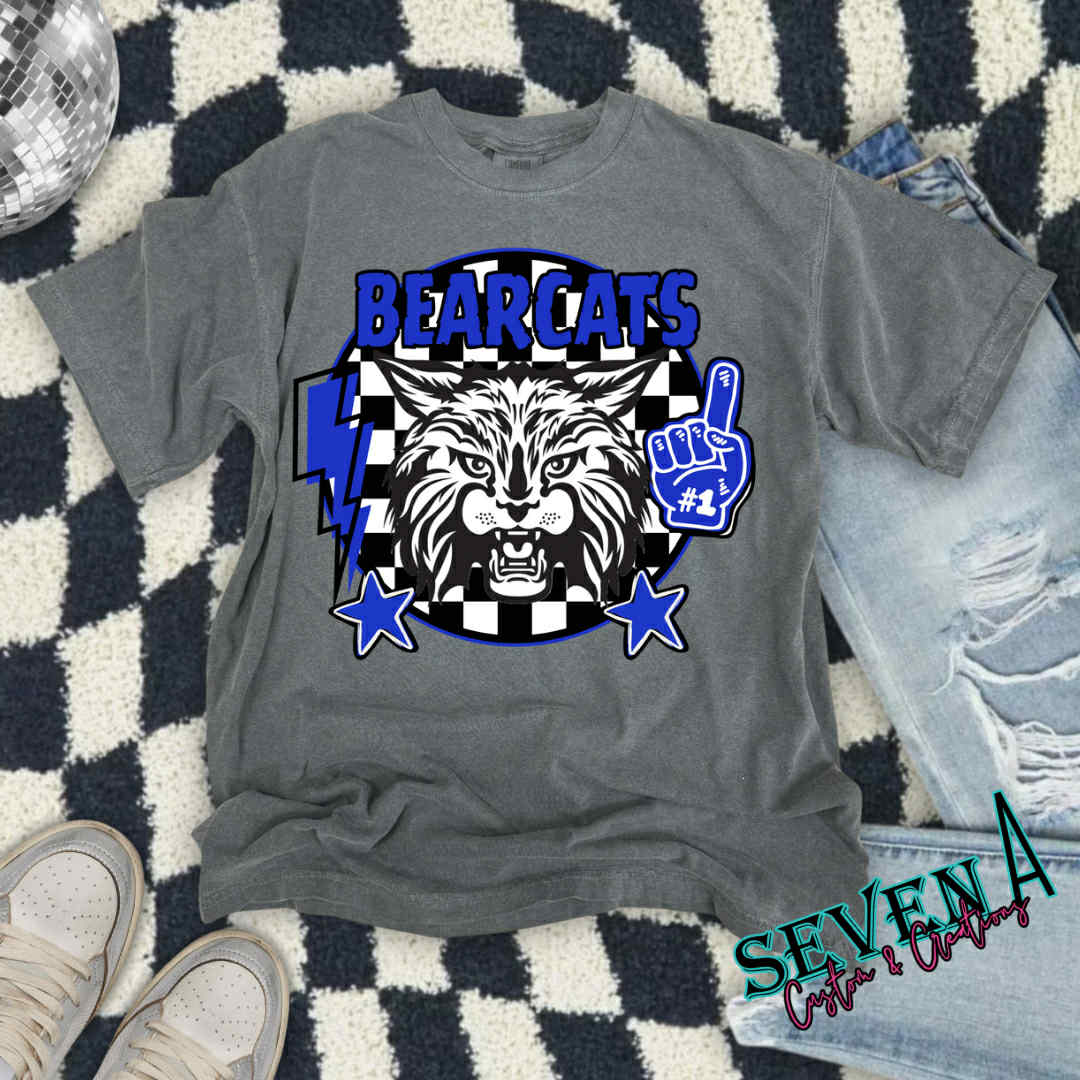 Retro Checker Mascots
