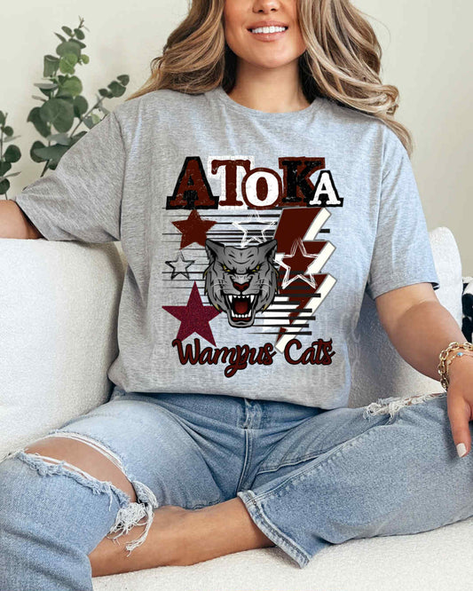 Retro Atoka Wampus Cats DTF Transfer