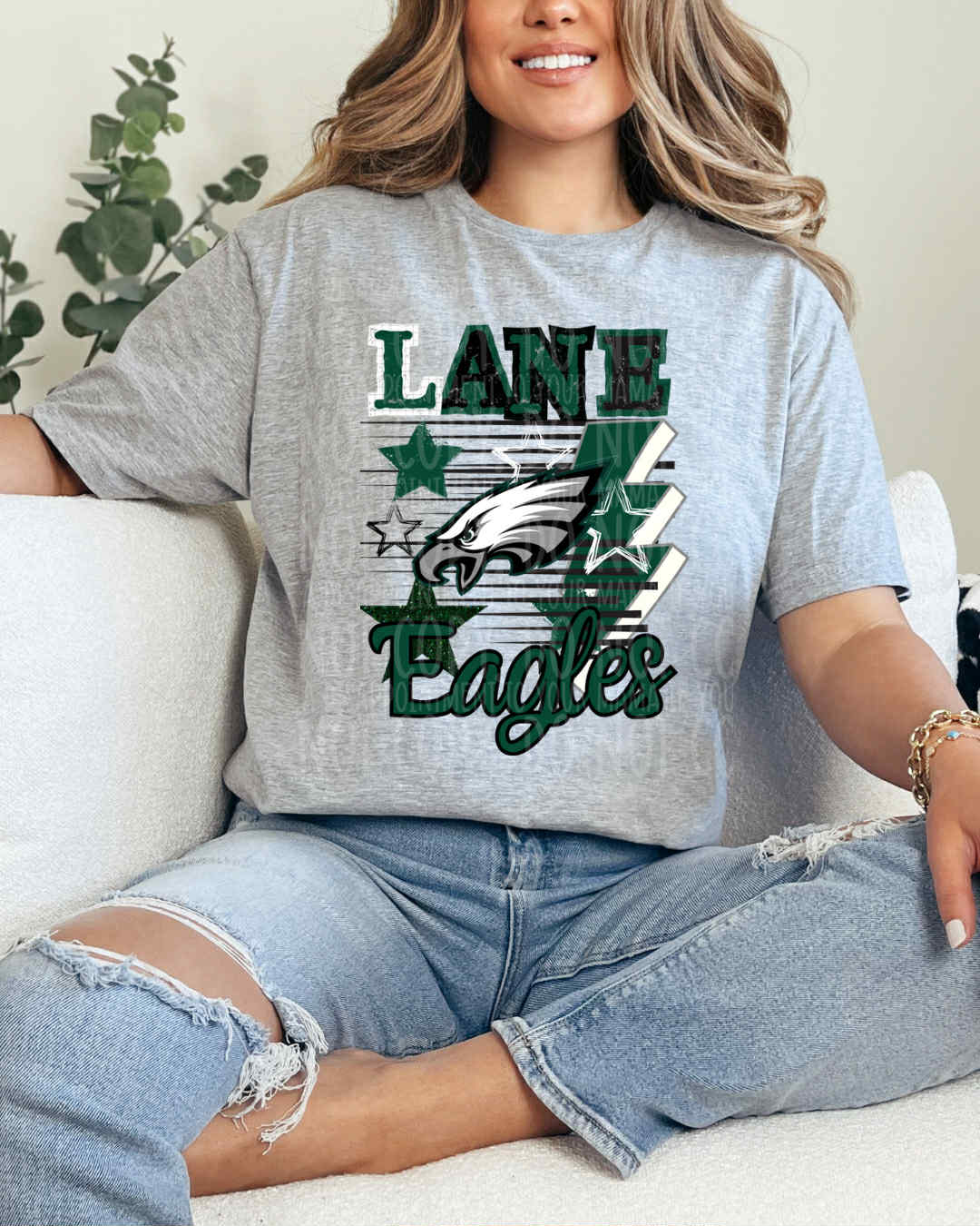 Retro Lane Eagles DTF Transfer