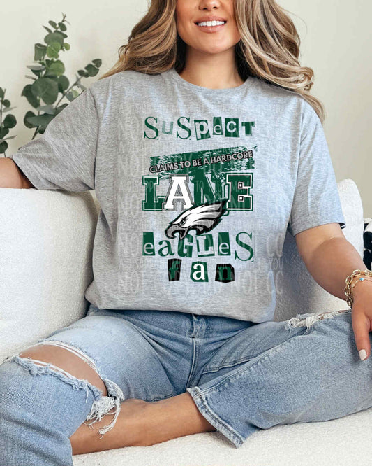 Hardcore Eagles Fan DTF Transfer
