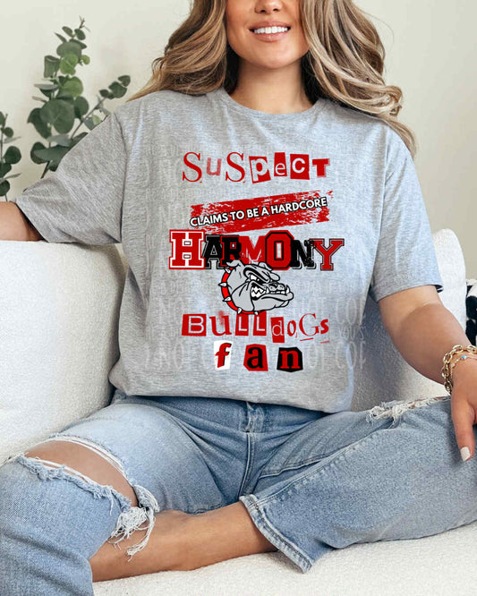 Hardcore Bulldogs Fan DTF Transfer
