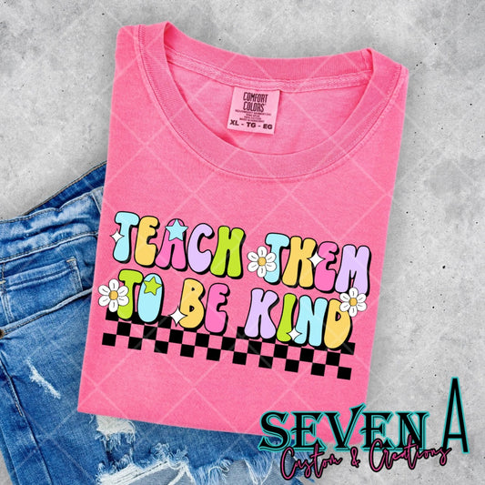 Retro Teach them to be Kind